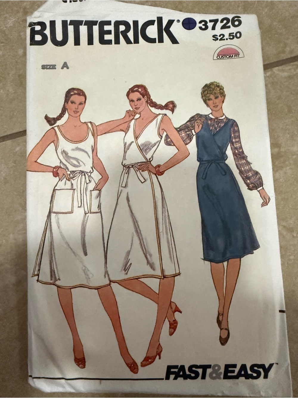 Butter Wrap and Pinafore Dress Sewing Pattern